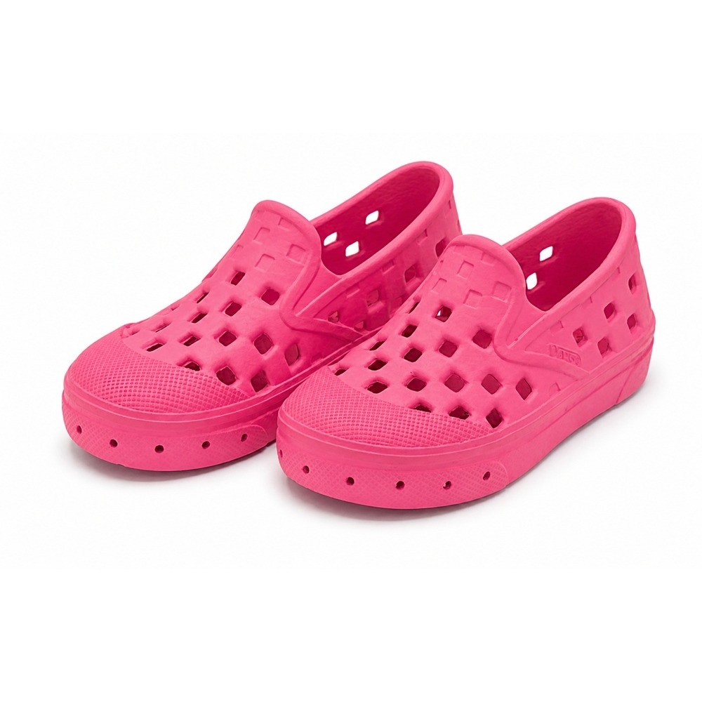 Vans Trek Slip On Kid 6 Pink Breathable Quick Dry Outdoor Water Beach Pool Shoes